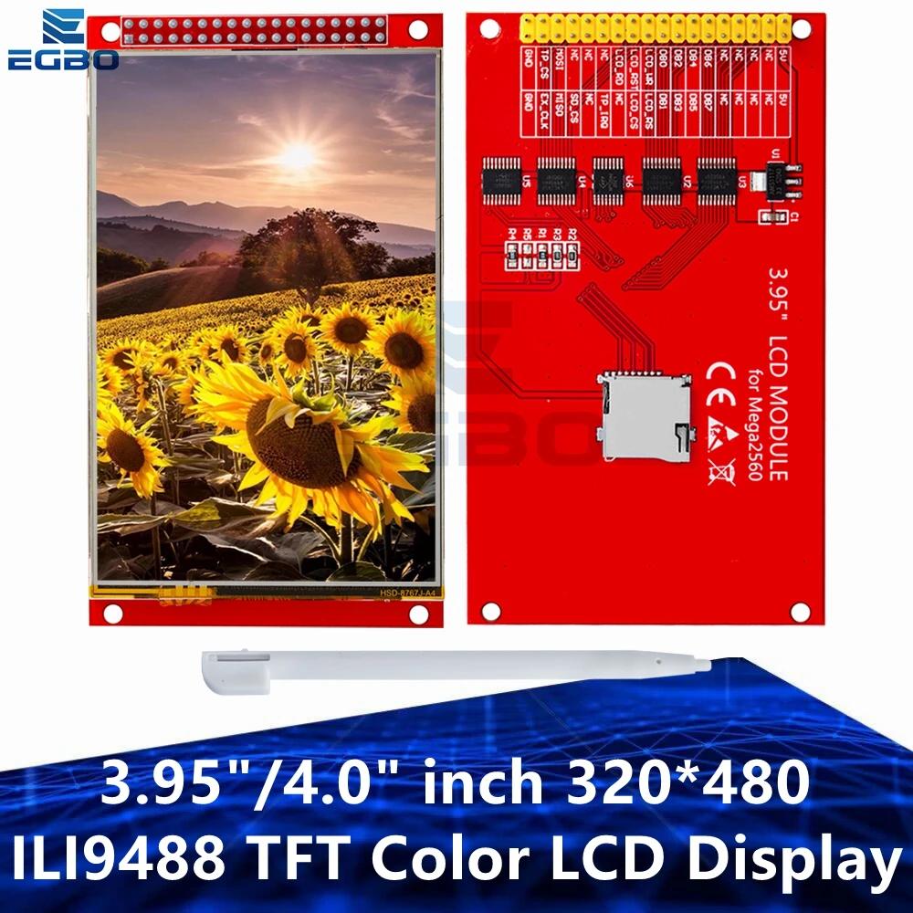 ġ г ִ TFT ÷ LCD ÷  ũ, Arduino UNO Mega2560 8 Ʈ, ILI9488, 3.95 ġ, 4.0 ġ, 320*480